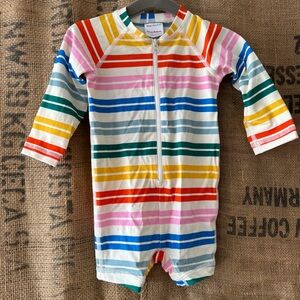 Hanna Andersson Kids Swim One Piece - Multicolor Stripes